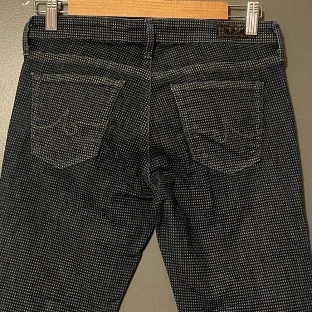 AG Adriano‎ Goldschmied Skinny Jeans Gray Houndstooth Stretch Denim 28